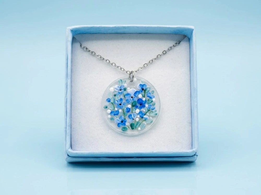 Skleněný amulet POMNĚNKY C